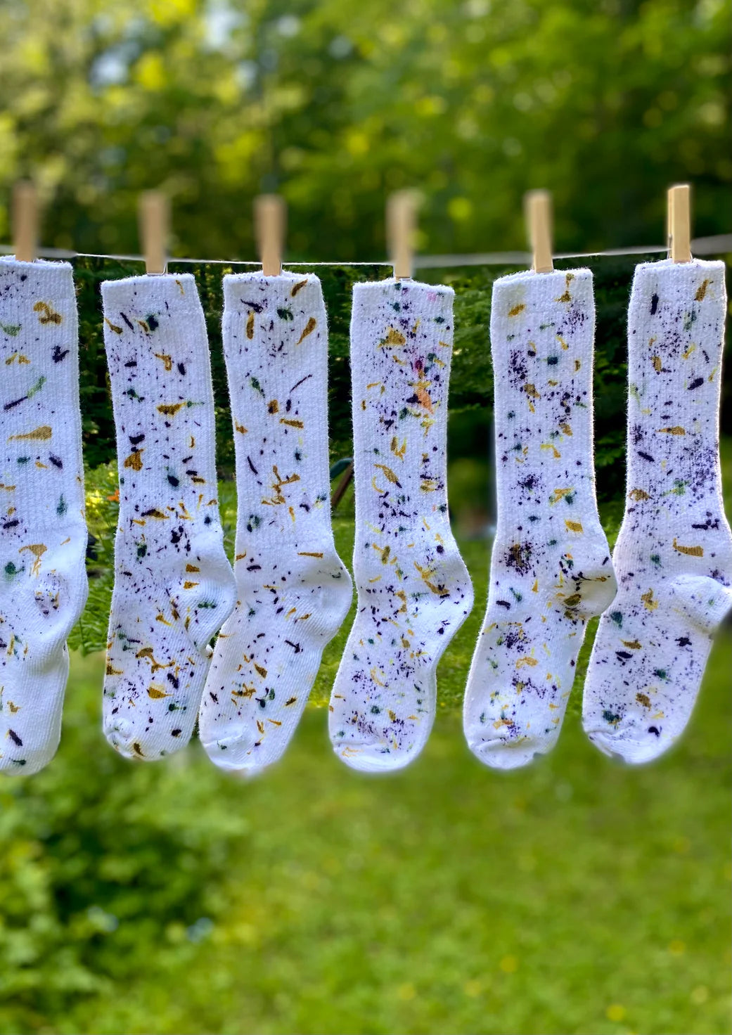 Floral Print Socks