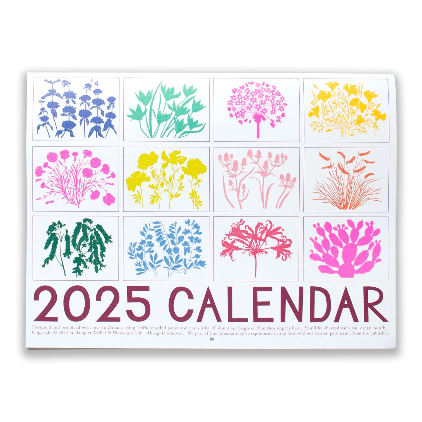 Calendar 2025 - Drought Tolerant Plants