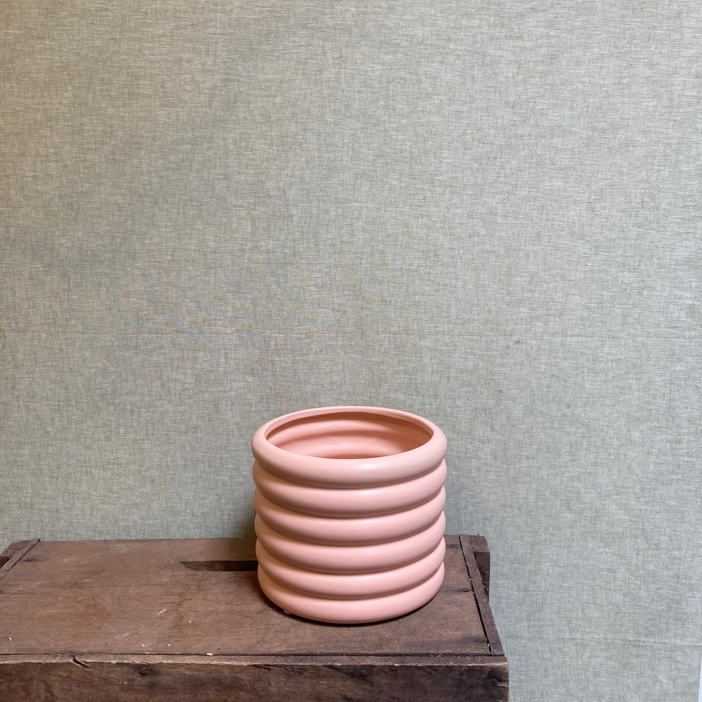 Ceramic Pot - Pink Pastel Cloud