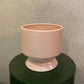 Ceramic Pot - Pink Pastel Pillar