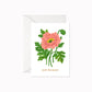 Card: Just Because - Mini Poppy Card