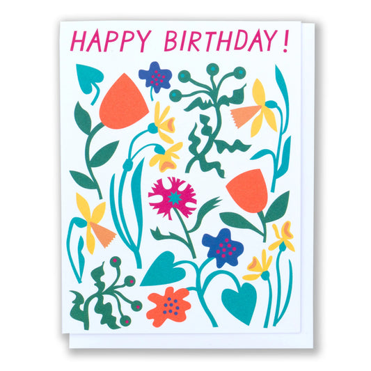 Card: Happy Birthday - Mod