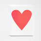 Card: Heart - Neon Pink